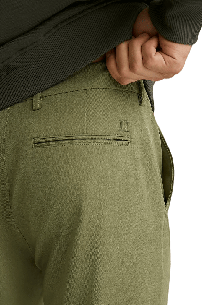 Como Light Reg Suit Pants Lichen Green