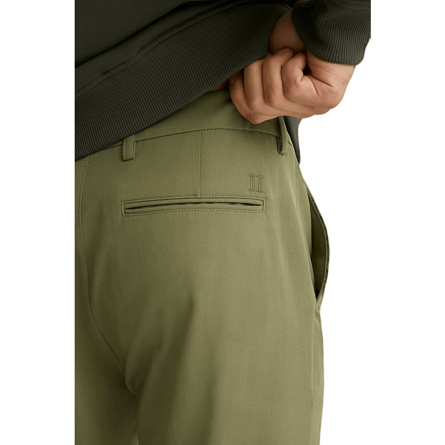 Como Light Reg Suit Pants Lichen Green