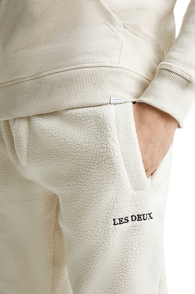 Duncan Pile Sweatpants Ivory