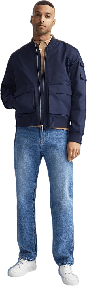 Maurin Bomber Jacket Dark Navy - Bild 3