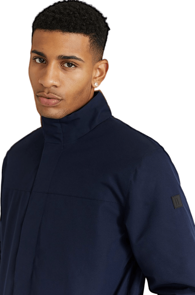 Seb Parka Coat Dark Navy - Bild 3