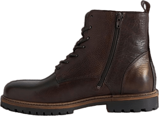Les Deux Troy Combat Boot, Male, Shoes, Boots, Brown, EU 42