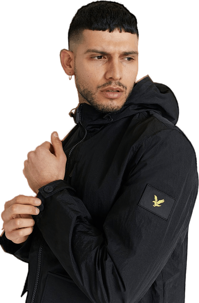 Hooded Jacket Z865 Jet, Male, Apparels, jackets, Black, L