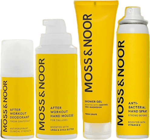 After Workout Collection Box, Male, varusteet, kauneus, Keltainen/Harmaa, ONESIZE