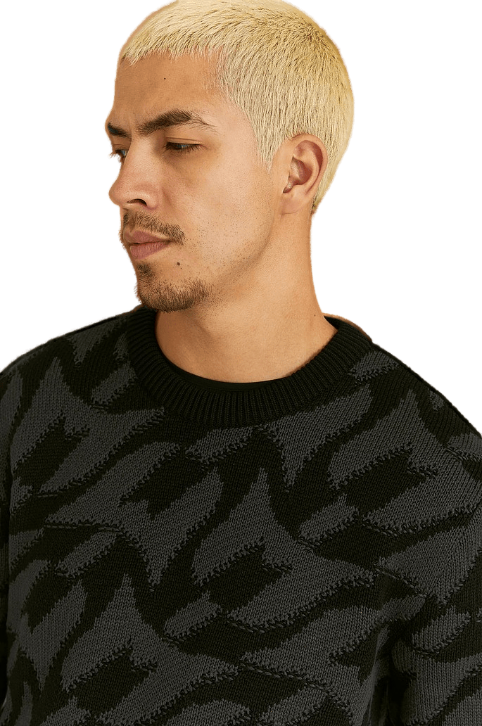 Messi X Siksilk Monogram Chunk Black