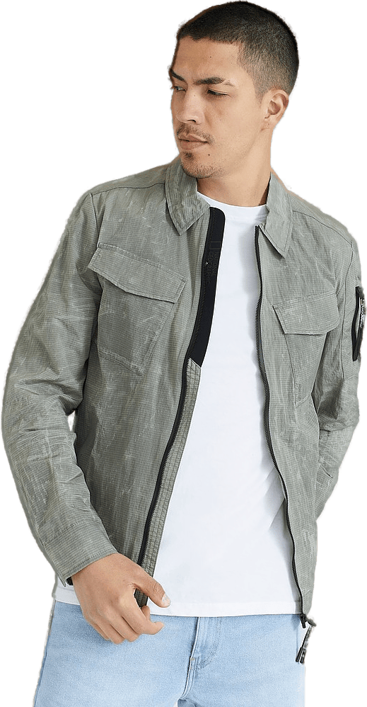 Jacket Overshirt Sand - Bild 5