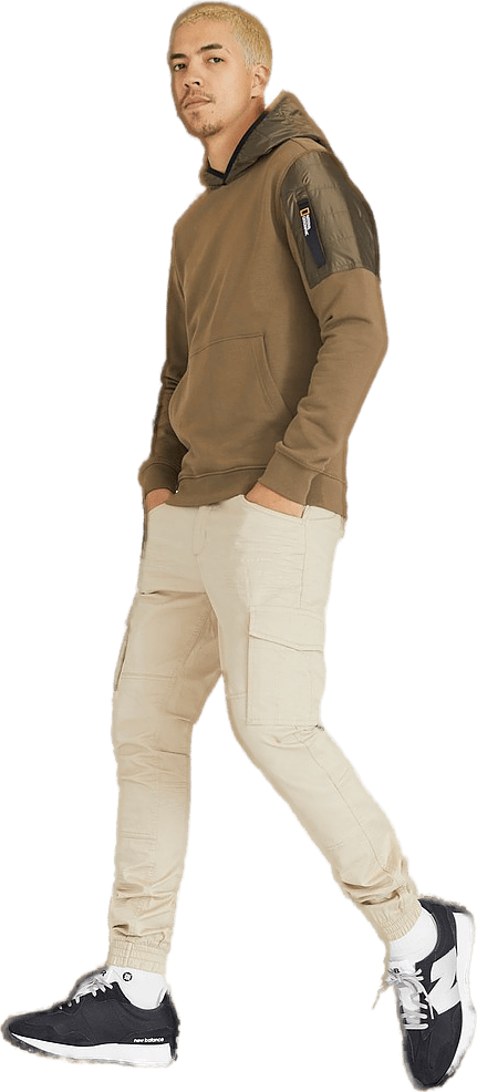 Hoddie Sweat Light Coffee - Bild 3