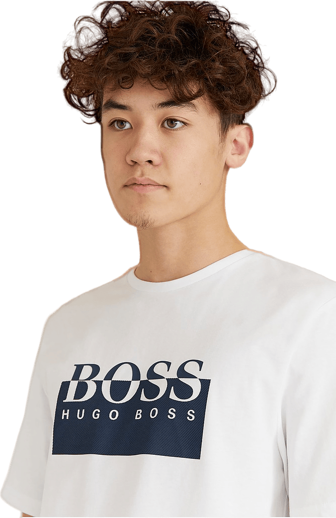 Boss Logo Tee 10b White
