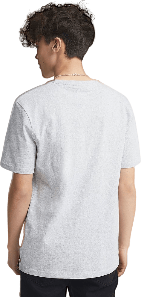 Short Sleeves Tee-shirt A32 Chine Grey