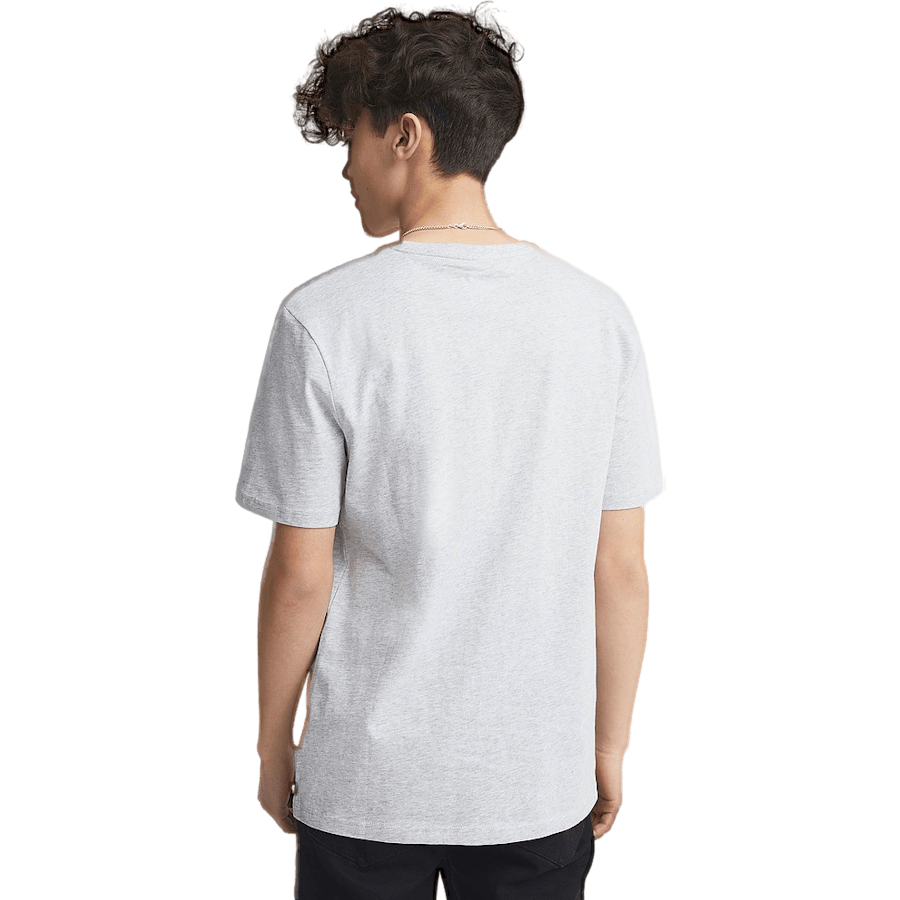 Short Sleeves Tee-shirt A32 Chine Grey