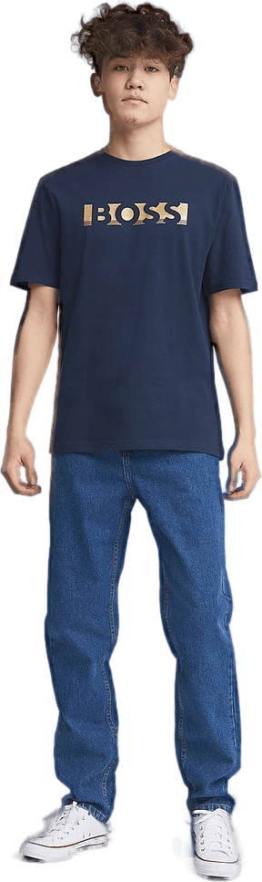 Short Sleeves Tee-shirt 849 Navy - Bild 2