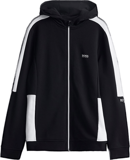 Hooded Cardigan 09b Black - Bild 2