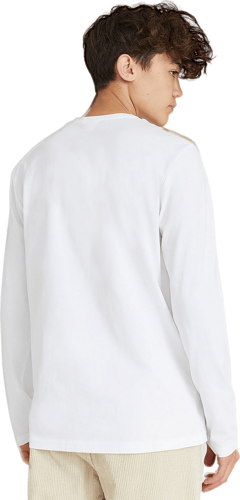 Logo Ls T-shirt 10b White - Bild 2