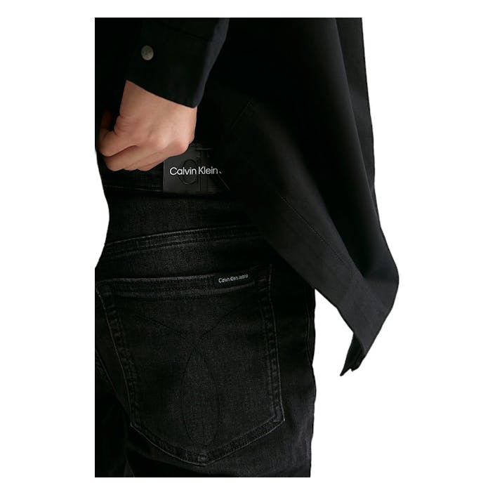 Slim Washed Black Wr Str Washed Black, Unisex, Apparels, Bottoms, Black, 164