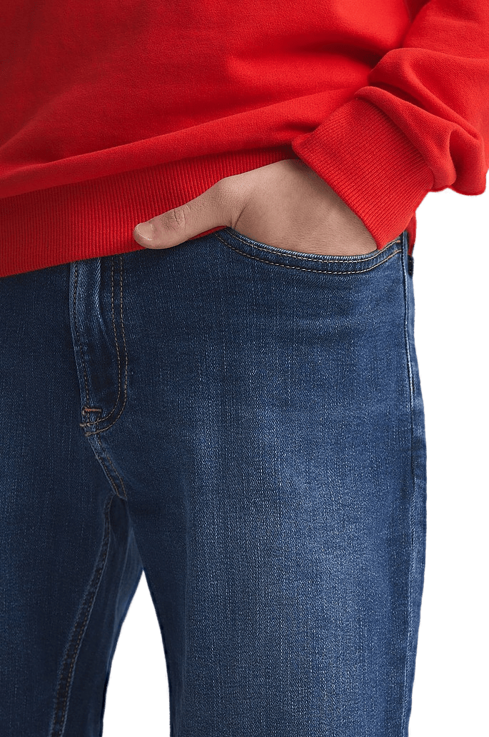 Regular Short Ess Blue 1bj - Denim Dark - Bild 3