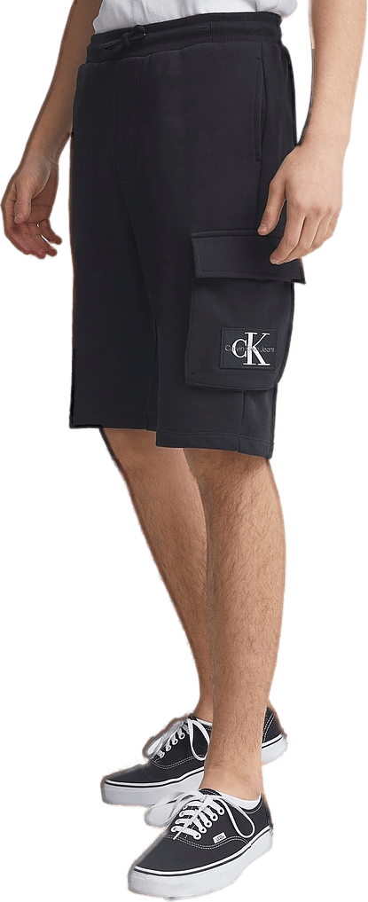 Badge Jogger Cargo Shorts Beh - Ck Black - Bild 2
