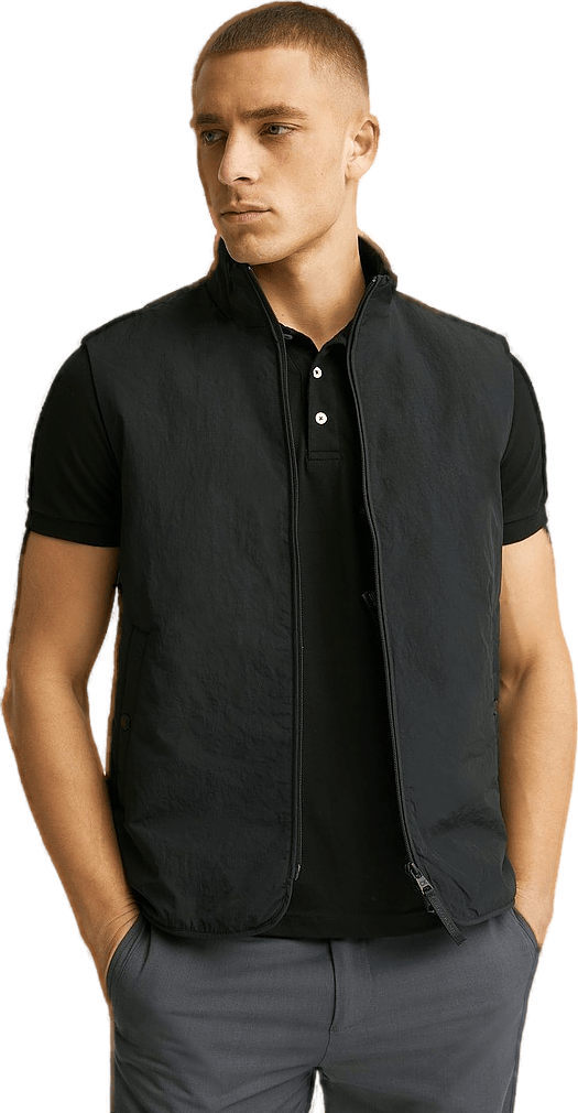 Crinkle Nylon Vest Ck - Bild 2
