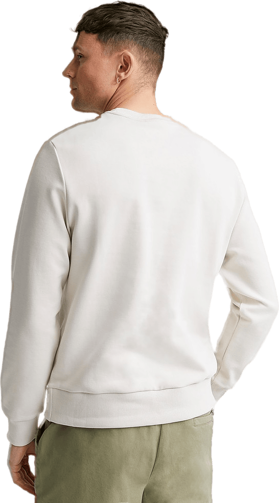 Interlock Micro Logo Sweatshir Stony Beige