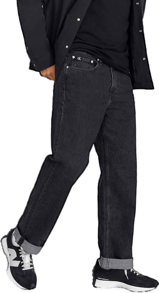 90s Straight Jean Denim Black