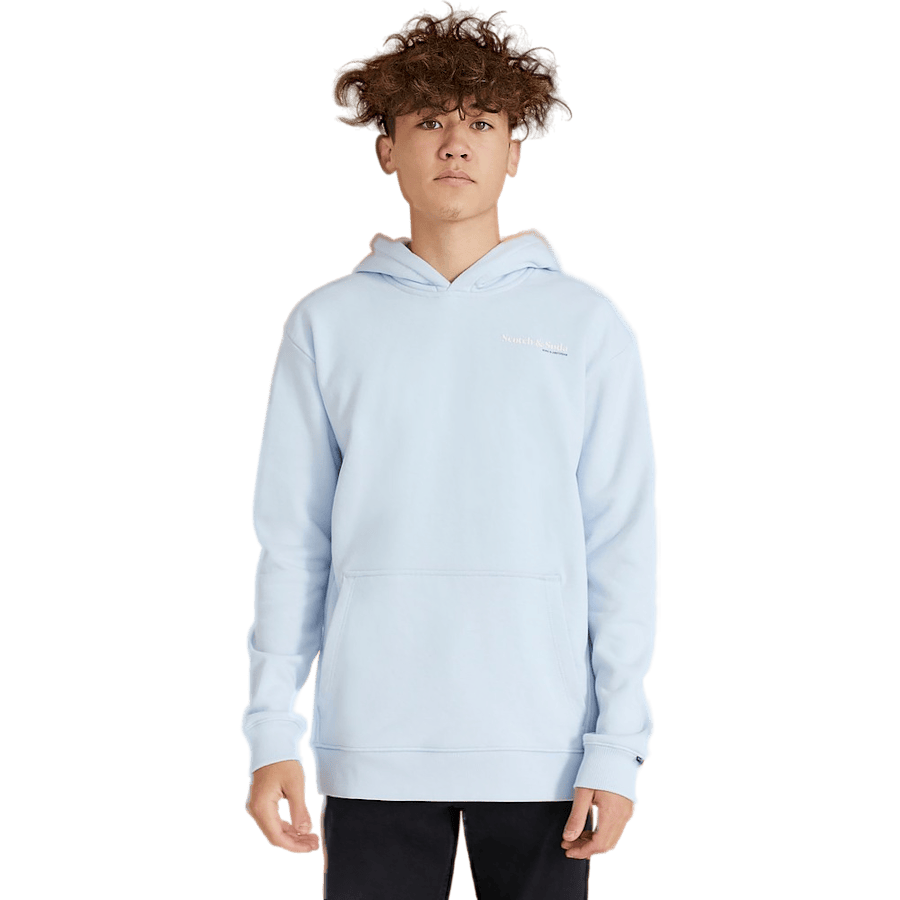 Logo Hoodie Cloudy Blue