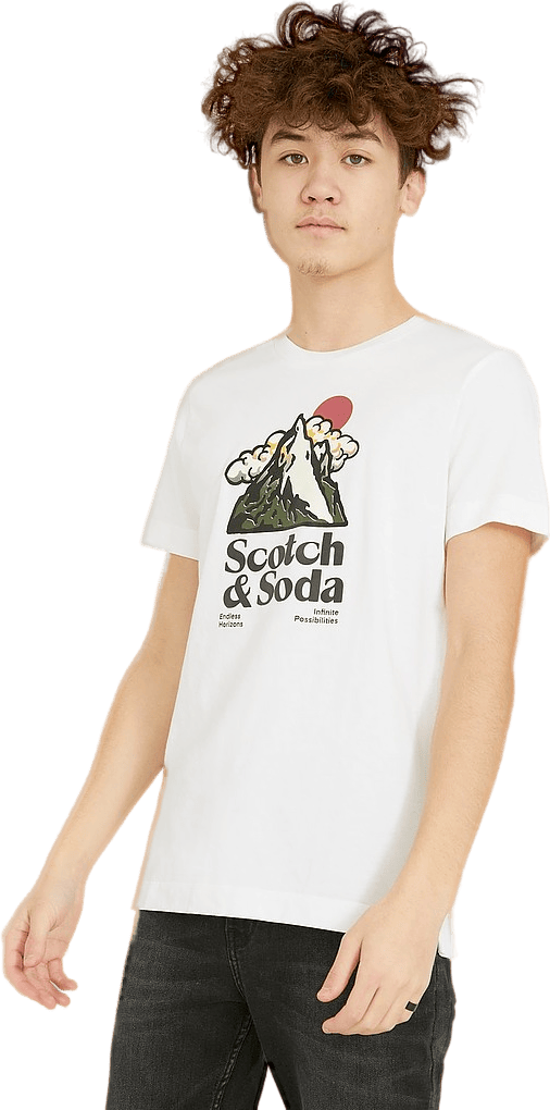 Artwork T-shirt Ecru - Bild 3