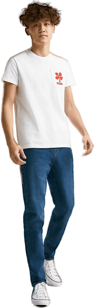 T-shirts Ss White - Bild 2