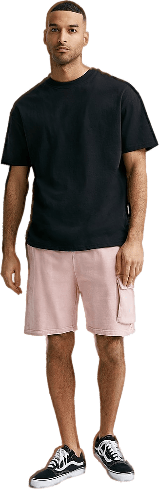 Garment Dye Mercury Jog Shorts Washed Elderberry