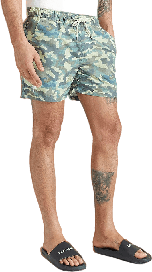 Black Flamingo Swim Shorts Cammo - Bild 2