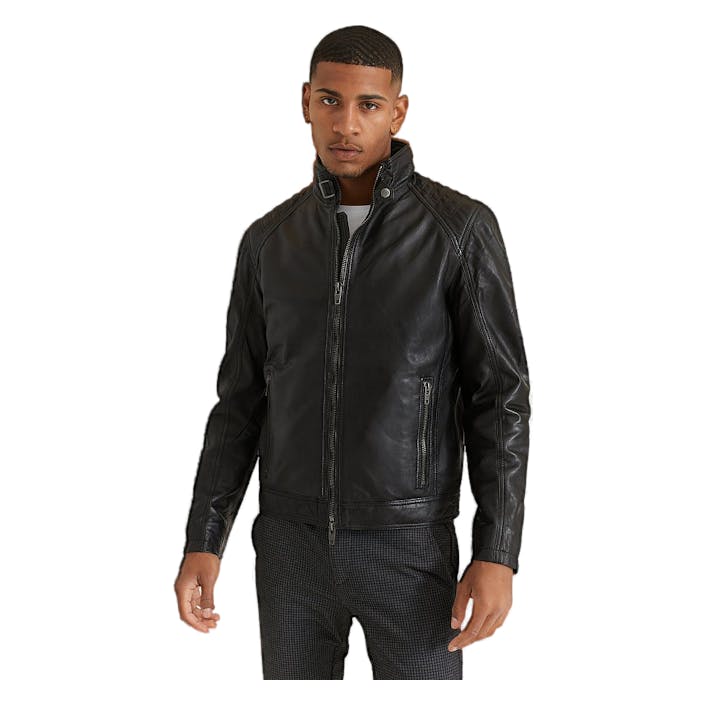 Isac, Male, Apparels, jackets, Black, 2XL