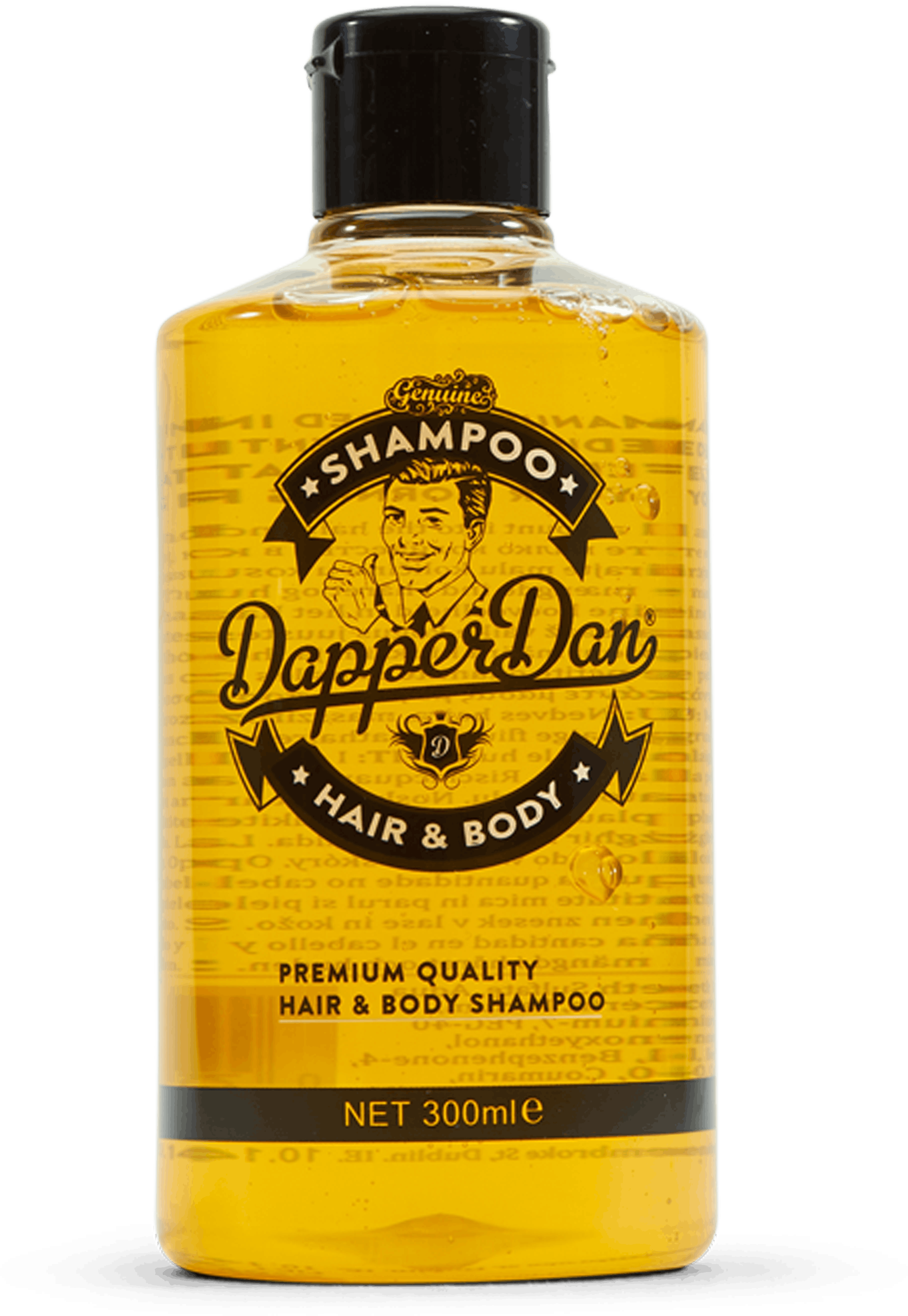 Shampoo & Bodywash 300ml Shampoo & Bodywash, Male, varusteet, kauneus, Keltainen, 50 ml