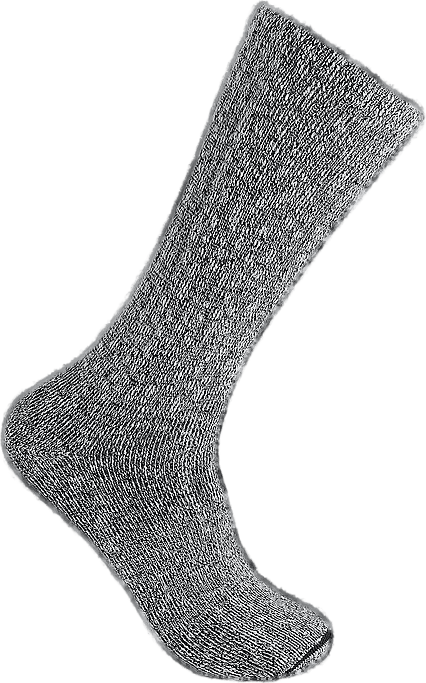 Socks, Cotton Ragg , Male, Klær, Undertøy, Grå, 42-46