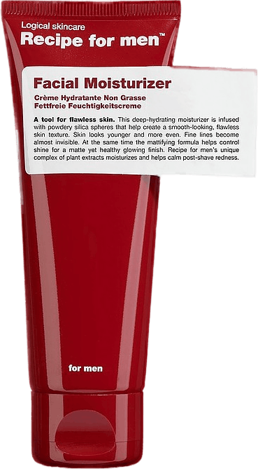 Facial Moisturizer 75ml, Male, varusteet, kauneus, Punainen, 75 ml