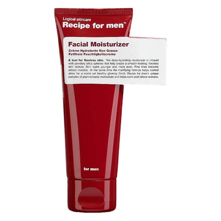 Facial Moisturizer 75ml, Male, varusteet, kauneus, Punainen, 75 ml