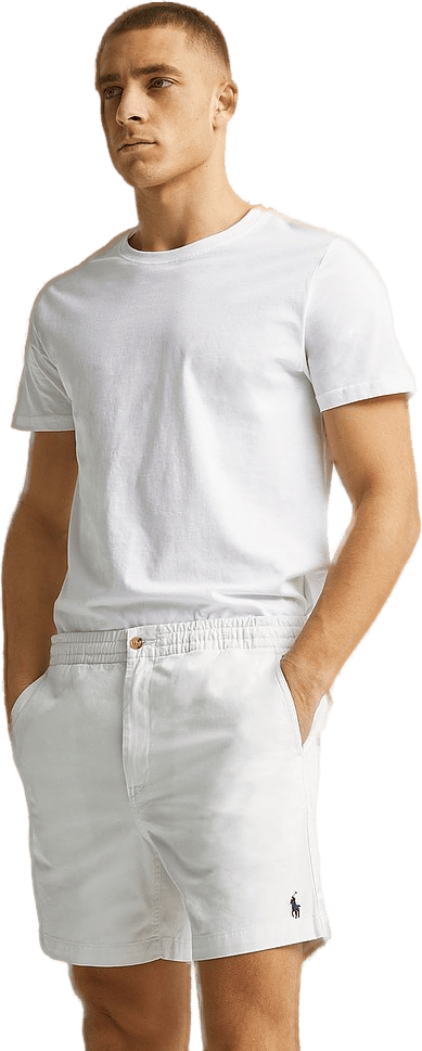 Polo Ralph Lauren Prepster Flat Shorts 042 Deckwash, Male, Odevy, Bottoms, Biely, XL