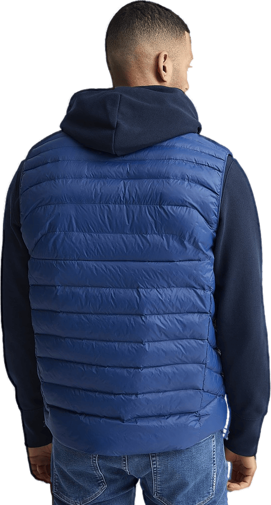Polo Ralph Lauren Terra Vest Insulated 010 Light, Male, Kleding, jassen, Blauw, L