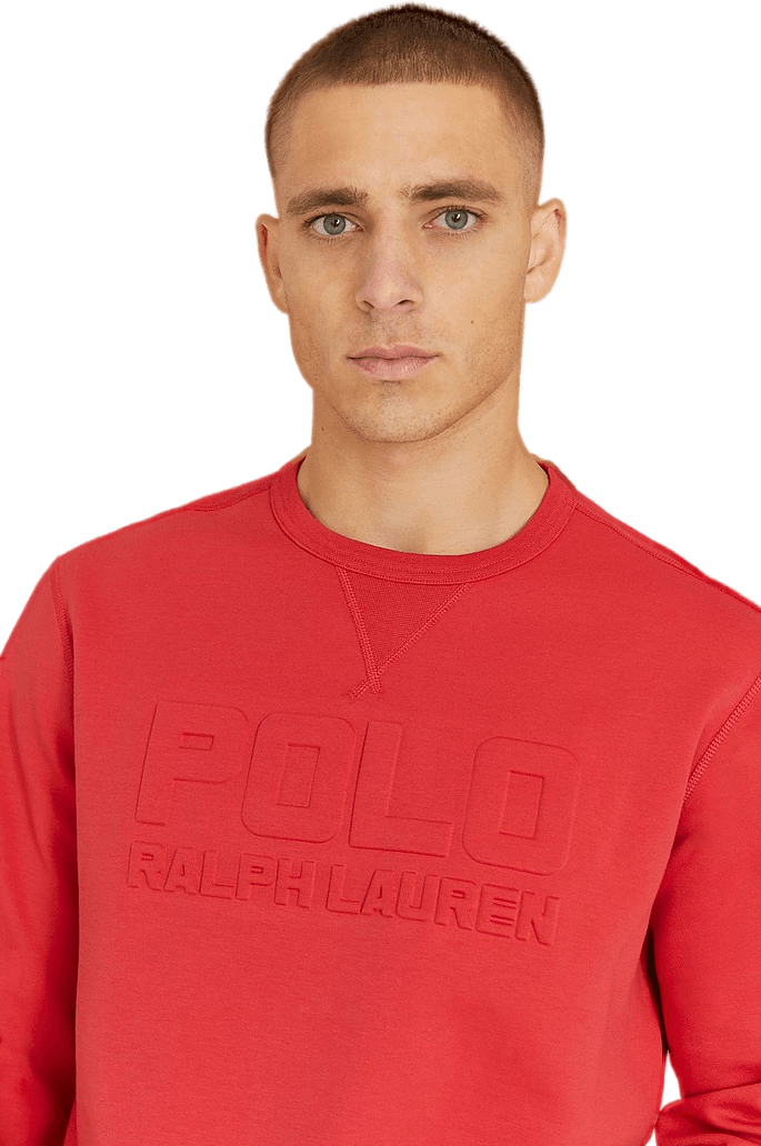 Polo Ralph Lauren Double Knit Cvs Polo Sweater 003 Starboard Red, Male, Odevy, mikiny a mikiny, Modrá, M