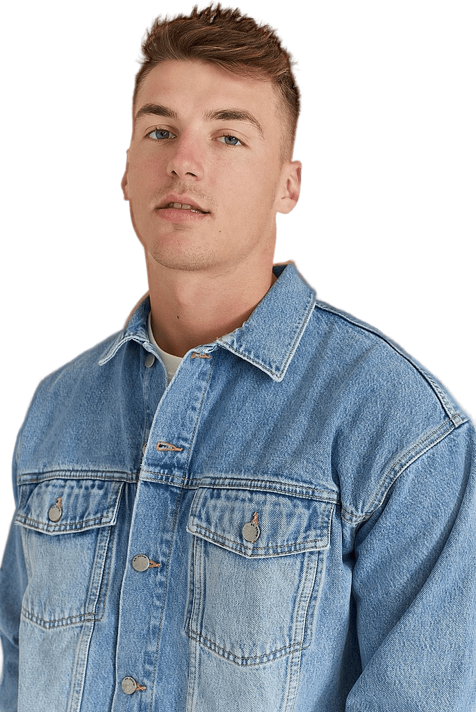 Eno Jacket Stone Cast Blue