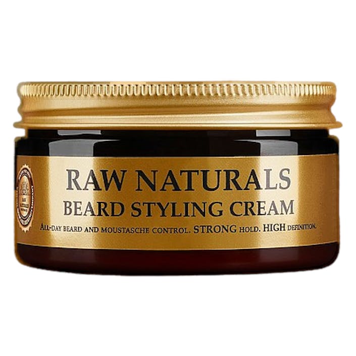 Raw Naturals Beard Styling Cre, Male, varusteet, kauneus, Keltainen, 100 ml