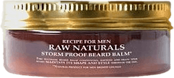 Raw Naturals Storm Proof Beard, Male, varusteet, kauneus, Violetti/Ruskea, 100 ml