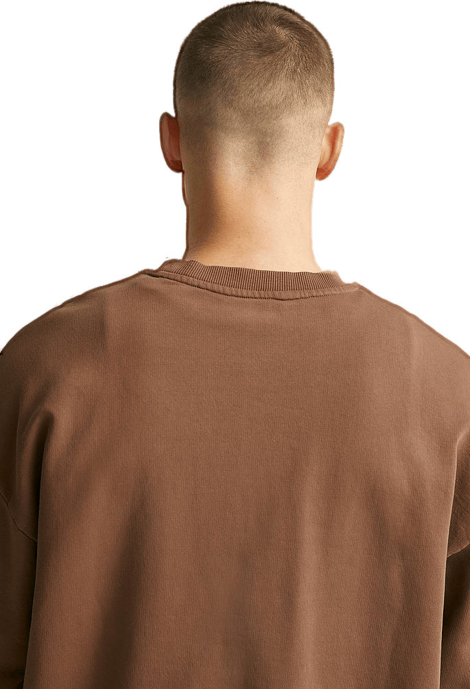 Garment Crew 089 Pine Bark, Male, Kläder, hoodies och sweatshirts, S