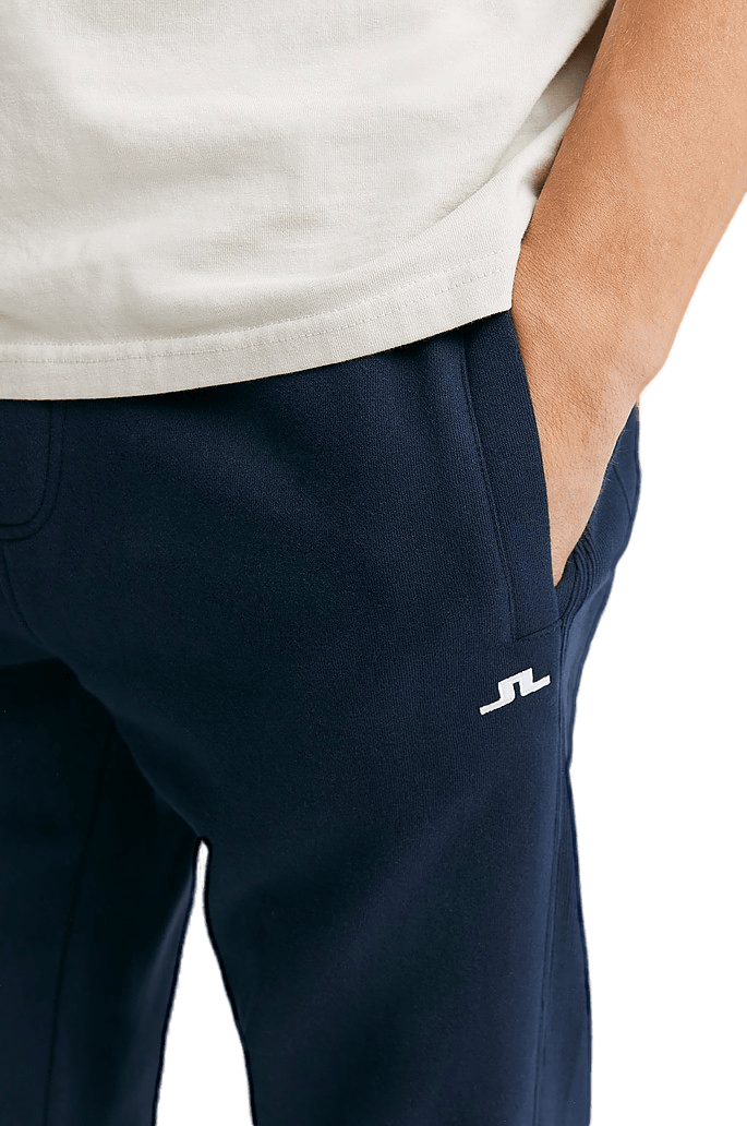 J.Lindeberg Cal Sweat Pant Jl, Male, Kläder, Bottoms, Blå, M