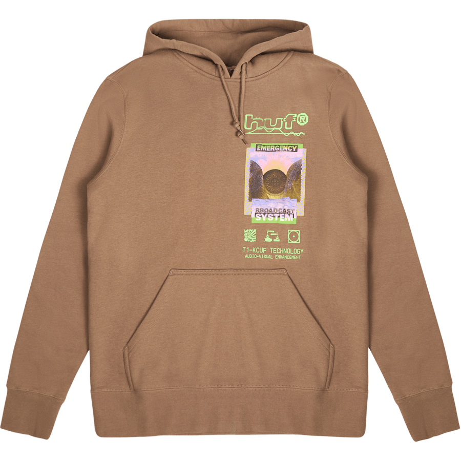 Emergency System P/o Hoodie Walnt