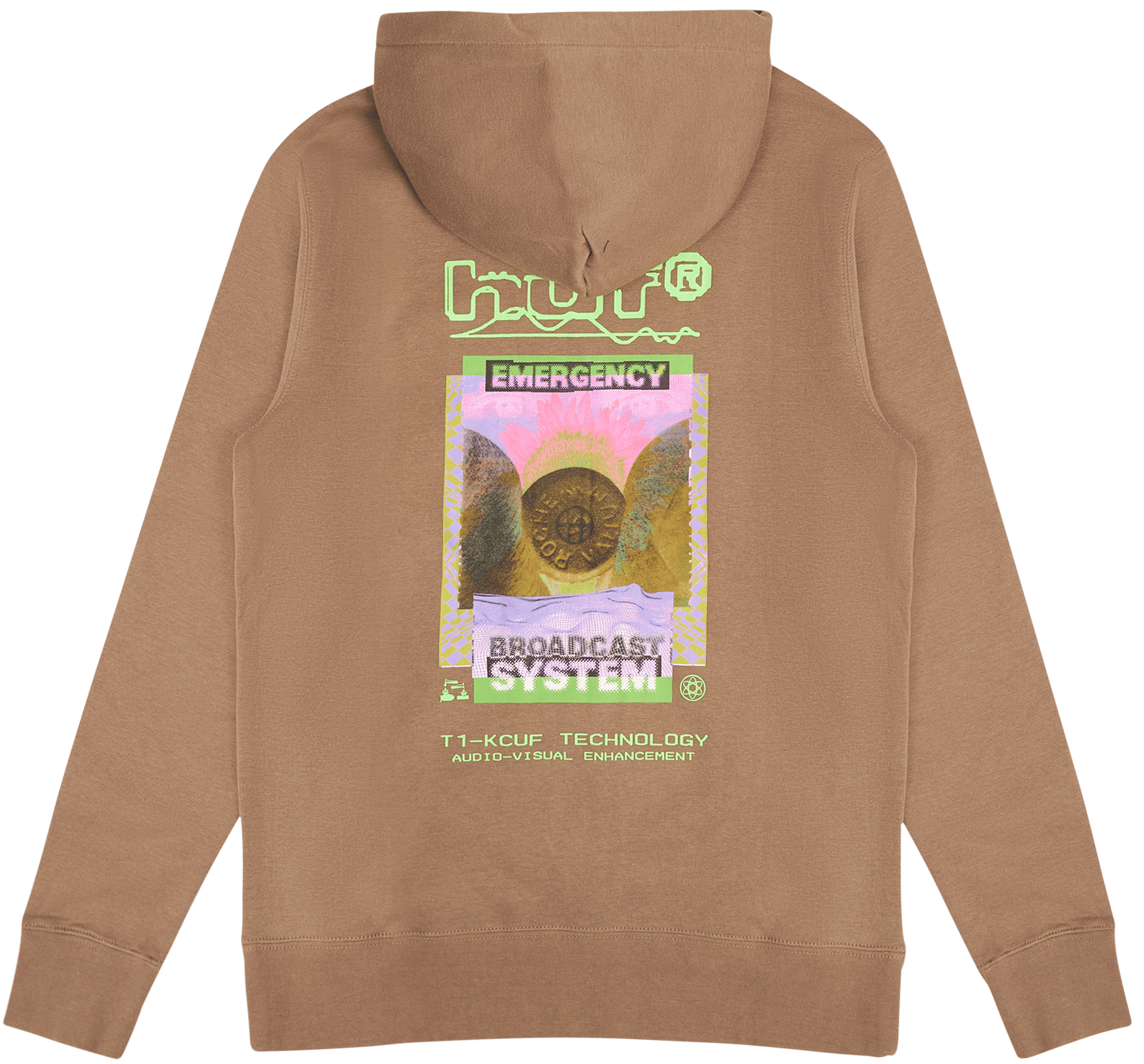 Emergency System P/o Hoodie Walnt - Bild 2