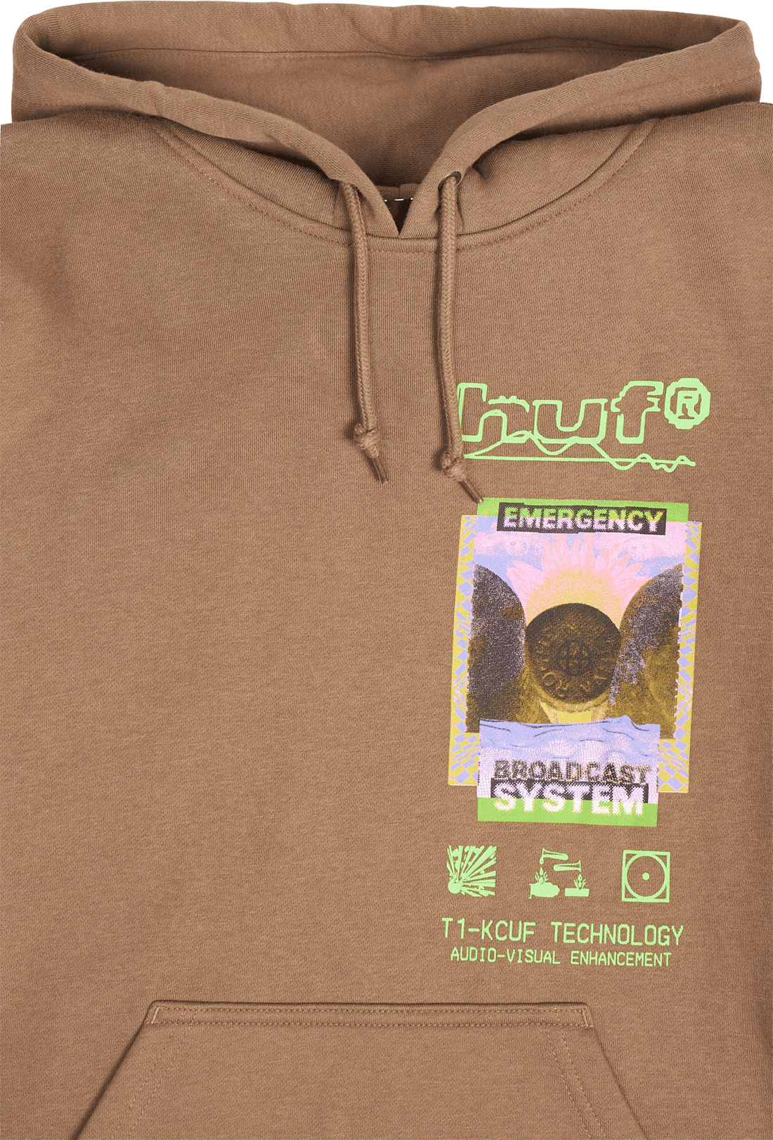 Emergency System P/o Hoodie Walnt - Bild 3