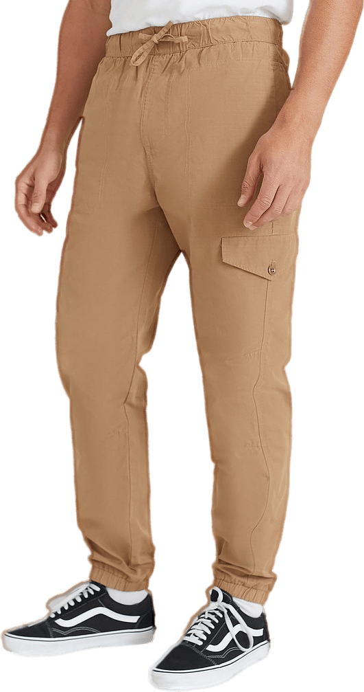 D1. Allister Ripstop Jogger Pa Warm Khaki