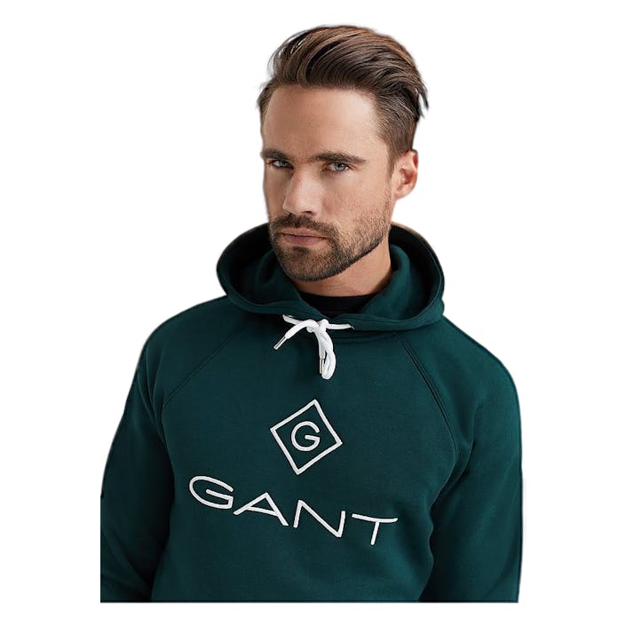 Lock Up Hoodie Tartan, Male, Apparels, hoodies and sweatshirts, Green, M