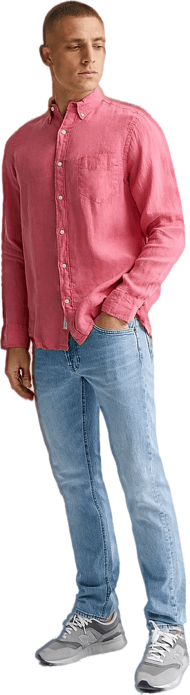 D2. Reg Ut Gmnt Dyed Linen Bd Blush Pink