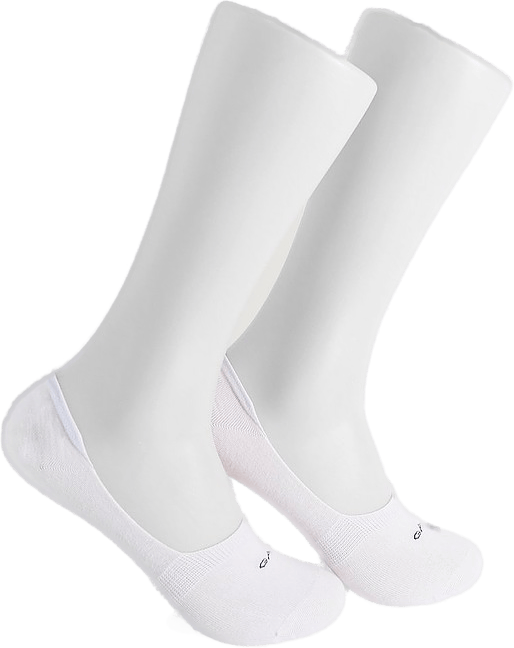 Invisible Socks 2-pack White