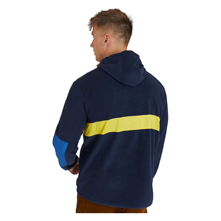 Fila Men Yvon Fleece Half-zip Shirt, Male, Apparels, hoodies and sweatshirts, Blue, XL