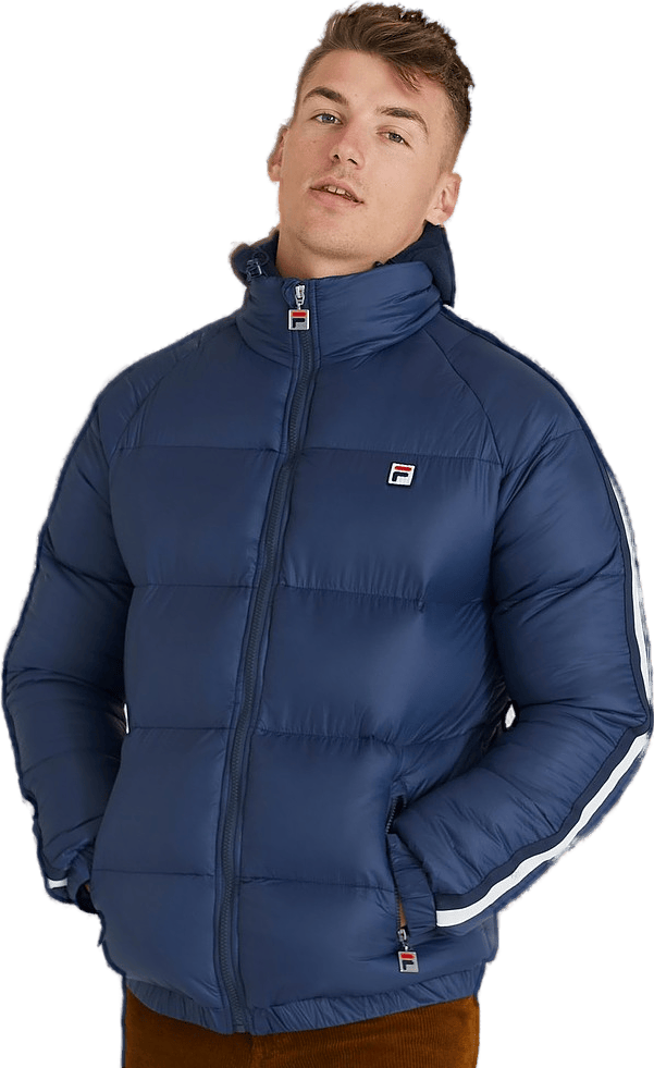 Men Tove Puff Jacket Black Iris